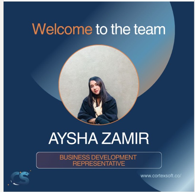 Ayesha Zameer (Marketing Person)